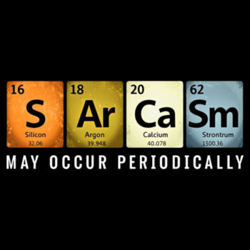 Sarcasm Womens Design