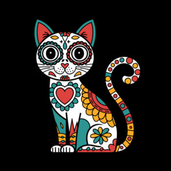 Mexican Cat Design