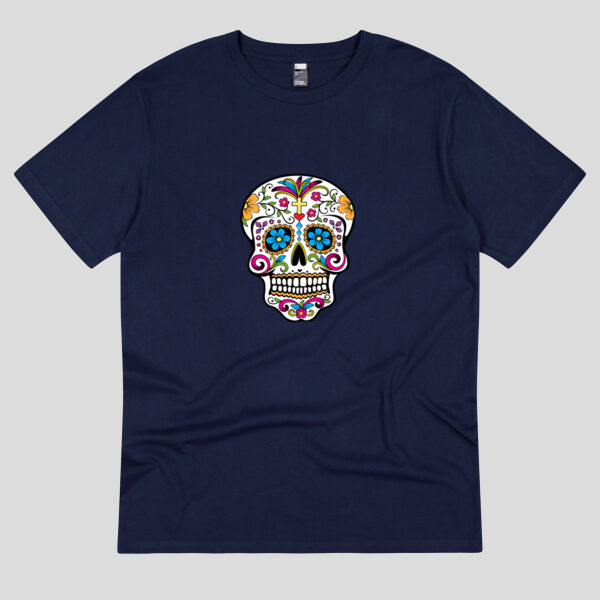 White Mexican Sugar Skull Thumbnail